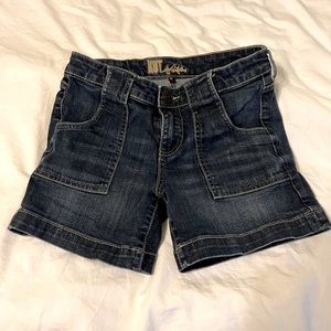 Kut Mid-Rise Jean Shorts